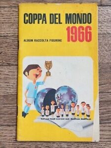 Album figurine Ferrero COPPA DEL MONDO 1966 VUOTO EMPTY sticker card wc rimet 66