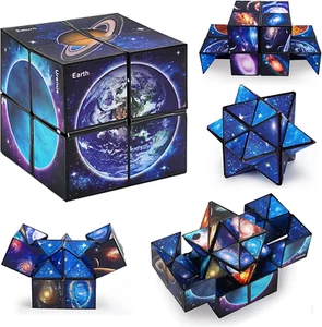 Toys for Boys Age 8-12 Gifts for 9 10 11 12 Year Old Boy Girls, Infinity Cube Fi - Picture 1 of 12