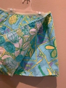 Lilly Pulitzer (Vintage) Girls Reversible Wrap Skirt 2 Button Closure Size (7) - Picture 1 of 20
