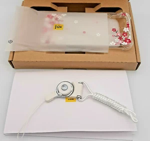 Gviewin Google pixel 4 Slim phone case 5.7in Clear Floral Peach Blossom pink  - Bild 1 von 4