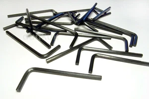 10x 20x 50x 3mm métricas llaves hexagonales hexagonales llave hexagonal paquete a granel 3 mm - Imagen 1 de 2