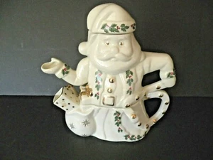 VINTAGE MADISON & MAX AT HOME WEIHNACHTSMANN 4-TEILIGE STAPELBARE TEEKANNE - Bild 1 von 9