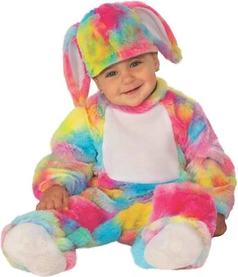 Lindo Vestido Elegante Animal Conejo Conejo Patchwork Halloween Niño Pequeño Disfraz Foto 1 de 2