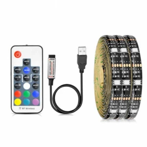 TV Backlight RGB LED Strip 5050 Waterproof 5V USB LED Tape String Bias lighting - Picture 1 of 15