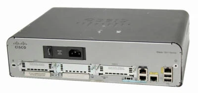 Cisco1941-Sec/K9 1941 2 onboard GE, 2 EHWIC slots, 1 ISM slot 512MB/256MB Router - Image 1 of 2