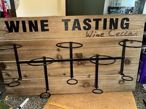 Weinkeller Weinprobe Flaschenhalter für 5 Flaschen - Bild 1 von 9