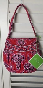 NWT 💕Vera Bradley Handbag "Hannah" in Frankly Scarlet / Red Brand New MSRP $45 - Picture 1 of 13