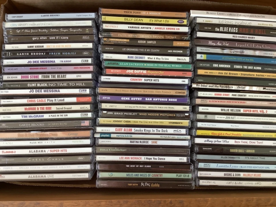 Country & Folk CDs  Alabama, Garth, Judds, Seeger Choose from 160+ Titles - Image 1 of 1