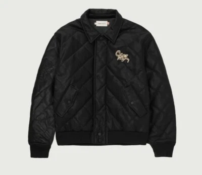 Honor The Gift Women’s Quilted Bomber Size Medium Black - Image 1 of 4