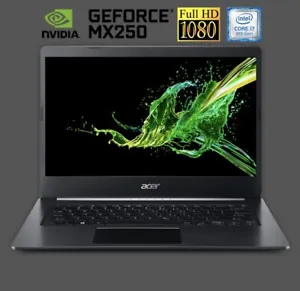 Acer Aspire 5 15.6” 4.6GHz i7-8565U 20GB 2.5TB SSD GeForce MX250 Gaming Laptop. - Picture 1 of 7