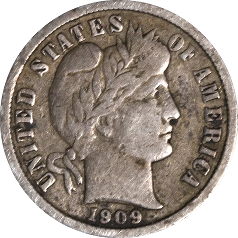 1909-D Barber Dime Great Deals From The Executive Coin Company Cover