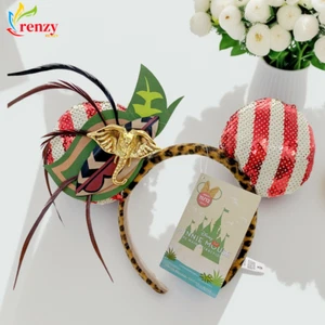 Disney Headband Minnie Mouse The Main Attraction Jungle Cruise Collection Ears - Picture 1 of 9