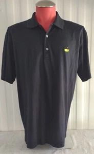 Amen Corner 100% Pima Cotton Men's Large Polo Black - Picture 1 of 6