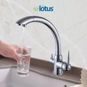 Drei-Wege-Wasserhahn 3 in 1 Armatur Küche Chrom Wasserhahn Wasserfilter YZ-1699 - Bild 1 von 11