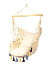 Victorian Trading Co Tranquility Hammock Chair Tassels 6A - Picture 1 of 4