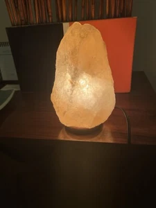 Salt Lamp, Himalayan Pink Salt Lamp, 8 LBS, 9 inch Height, Dimmer Switch - Picture 1 of 6