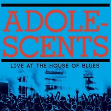 Live At The House Of Blues - Blue/Black Splatter - Adolescents - Record Album, V