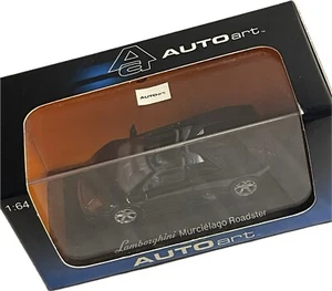 AUTOart 1:64 Lamborghini Murcielago Roadster schwarz metallic Die Cast Car - Bild 1 von 4