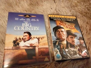The Big Country + Major Dundee DVD Classic Western Pair - Picture 1 of 1