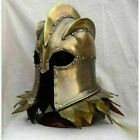 Halloween Steel Night Armor Helmet Crusader Antique Knight Costume Armour Helmet