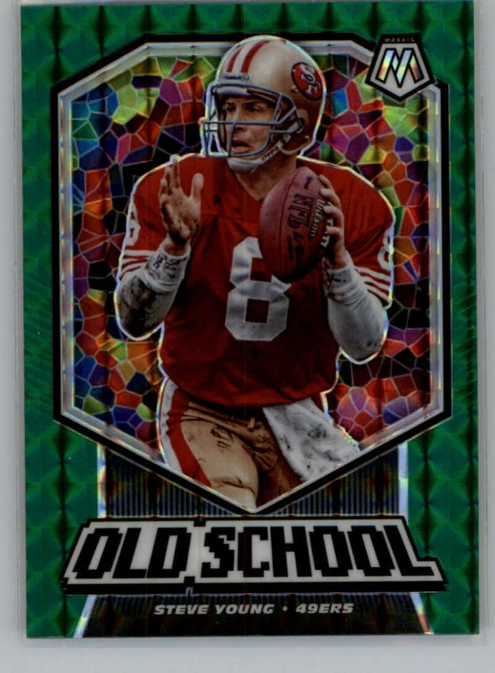 2020 Panini Mosaic NFL Football Green Prizm/Insert Cards Pick From List 201-300 - Image 1 of 1