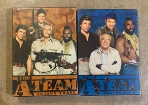The A-Team Seasons Three & Four DVD Sets - New Sealed 3 & 4 - Picture 1 of 3