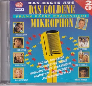 Das goldene Mikrophon - Tom Astor, Flippers, Lolita u.a.- 2 CDs -1557- near mint - Bild 1 von 3