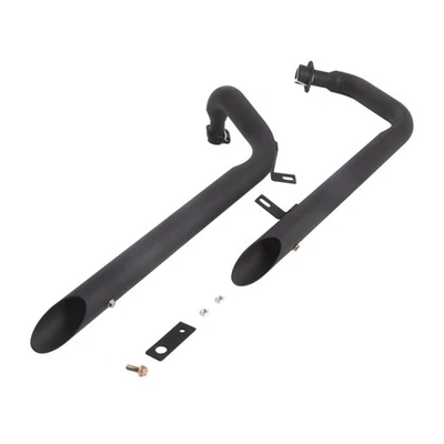 Silenciador sistema completo tubos de escape para Yamaha Virago 535 400 XV535 XV400 1987-2004 Foto 1 de 4