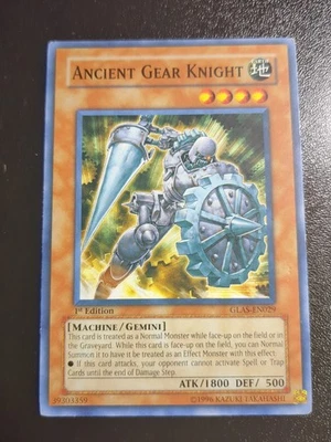 Ancient Gear Knight GLAS-EN029 Gladiator's Assault-1st Edition 1st Edition - Image 1 of 3