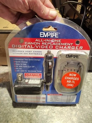 Empire All In One Canon Replacement Digital Video Charger DVU-CAN 1 R1 Sealed  - Image 1 of 4