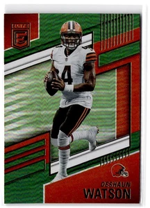 2022 Donruss Elite Deshaun Watson #17 Green Cleveland Browns - Picture 1 of 2