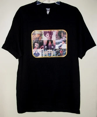 Camiseta Michael Jackson Plancha Sobre Transferencia Discografía Vintage Thriller 25 Talla LG Foto 1 de 3