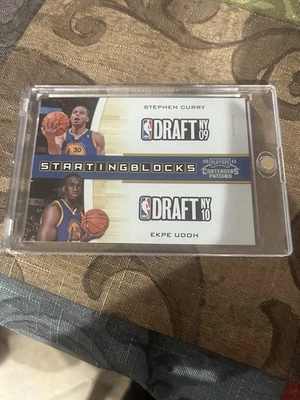 2010-11 Panini STARTING BLOCKS STEPHEN CURRY/EKPE UDOH # 2 NOT MANY PACK FRESH - Image 1 of 2