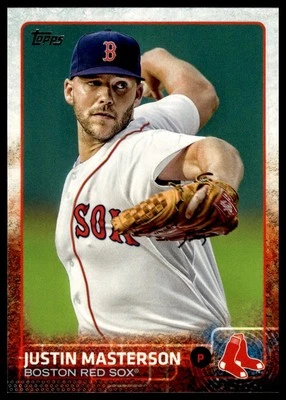 2015 Topps #433 Justin Masterson - Image 1 of 2