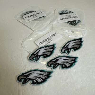 Philadelphia Eagles Team Logo Embroidered Iron On or Sew On Patch “Lot of 12” - Image 1 of 3