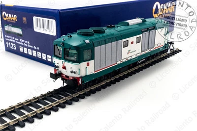 OS.KAR INTERNATIONAL Oskar 1123 H0 1:87 - Locomotiva diesel FS D445 1113 livrea xmpr Dep. Cremona di