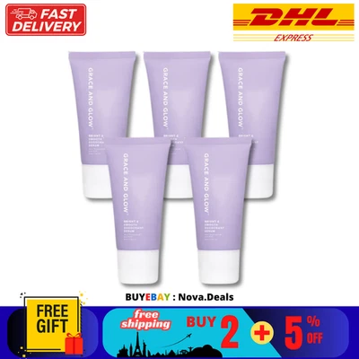 Suero desodorante Grace and Glow brillante y suave enrollable para iluminar 5 piezas Foto 1 de 4