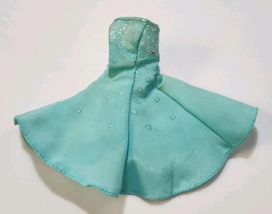 BRATZ DRESS HOLLYWOOD STYLE YASMIN LIGHT BLUE GLITTER STRAPLESS DOLL CLOTHES - Image 1 of 4