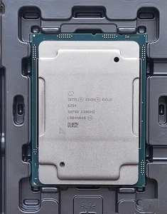 Procesory Intel Xeon Gold 6254 3,10 GHz 18 rdzeni CPU 24,75 MB pamięci podręcznej TDP-200W - Zdjęcie 1 z 2