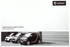 279134) Smart Fortwo - Preisliste & Extras - Prospekt 12/2006 - Picture 1 of 1