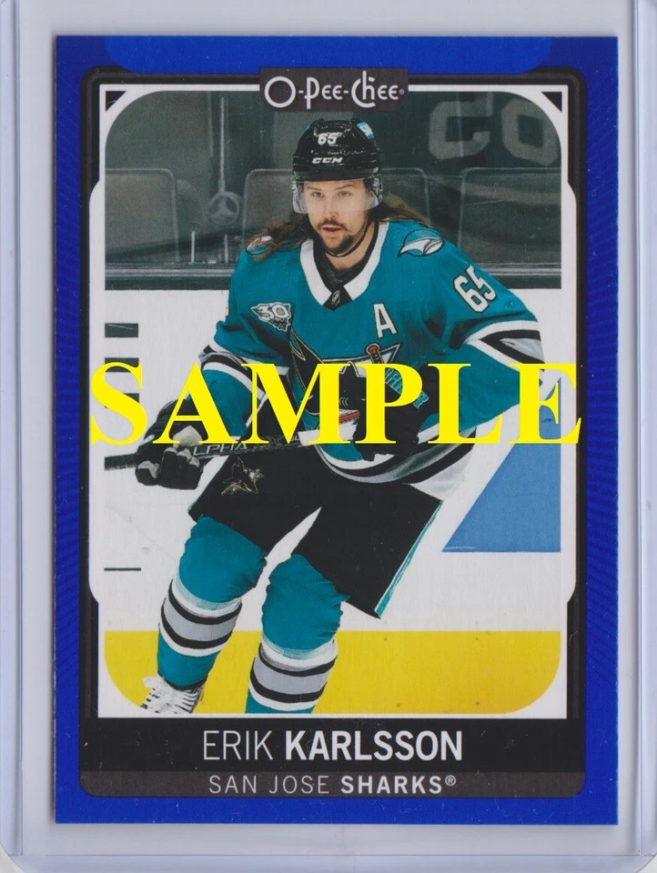 2021-22 O-Pee-Chee BLUE PARALLEL #1 - 250 - Choose - Image 1 of 1