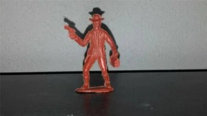 MPC Cowboy.  Frontier Doctor in Brown plastic 54mm 1960s - 1970s - Picture 1 of 1