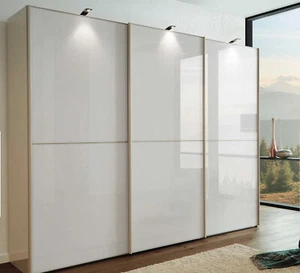 Wiemann Westside Schwebetürenschrank Kleiderschrank Glas viele Farben - Bild 1 von 4