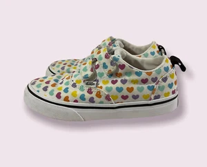 Vans Toddler Girl's Doheny V Hearts Multicolor Skate Shoes - Size 6 US A1 - Picture 1 of 5