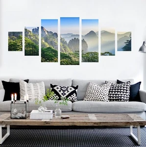 3D Green Hill 835 Unframed Print Wall Paper Decal Wall Deco Indoor AJ Wall Jenny - Picture 1 of 6