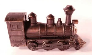 Metal Replica Steam Locomotive Pencil Sharpener w/ Moving Wheels - Picture 1 of 10