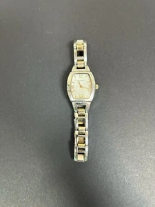 Fossil Watch Women F2 Two Tone Barrell Date Dial Womens ES-9825 - Picture 1 of 4