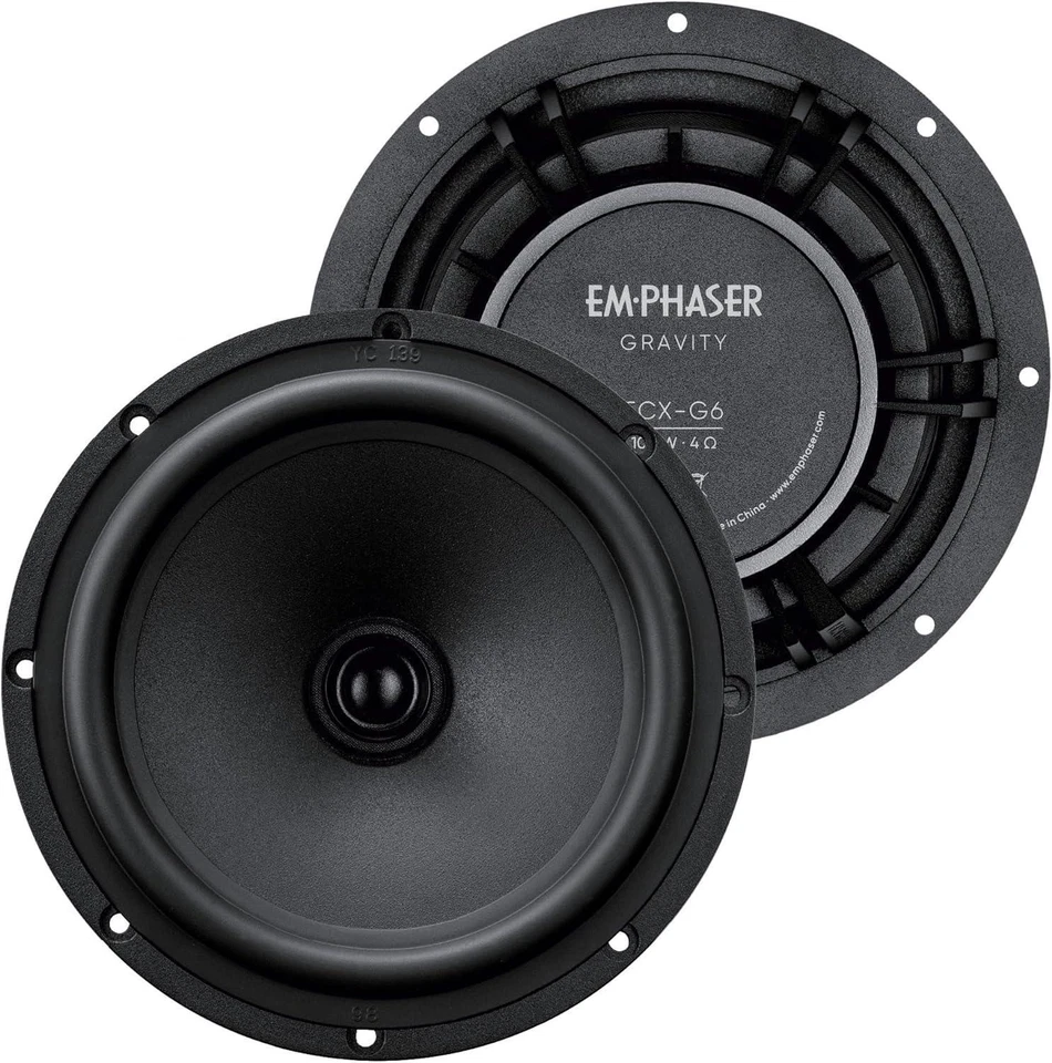 EMPHASER ECX-G6 Gravity 16 5 cm (6.5") 2-Wege Koax Lautsprecher Set (1 Paar)