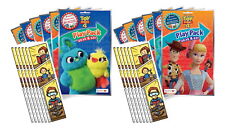 NEW 12 Toy Story 4 Grab & Go Play Packs + 12 KaleidoQuest Colorable Bookmarks
