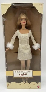 1999 Golden Allure Barbie Doll by Mattel Special Edition - Picture 1 of 3